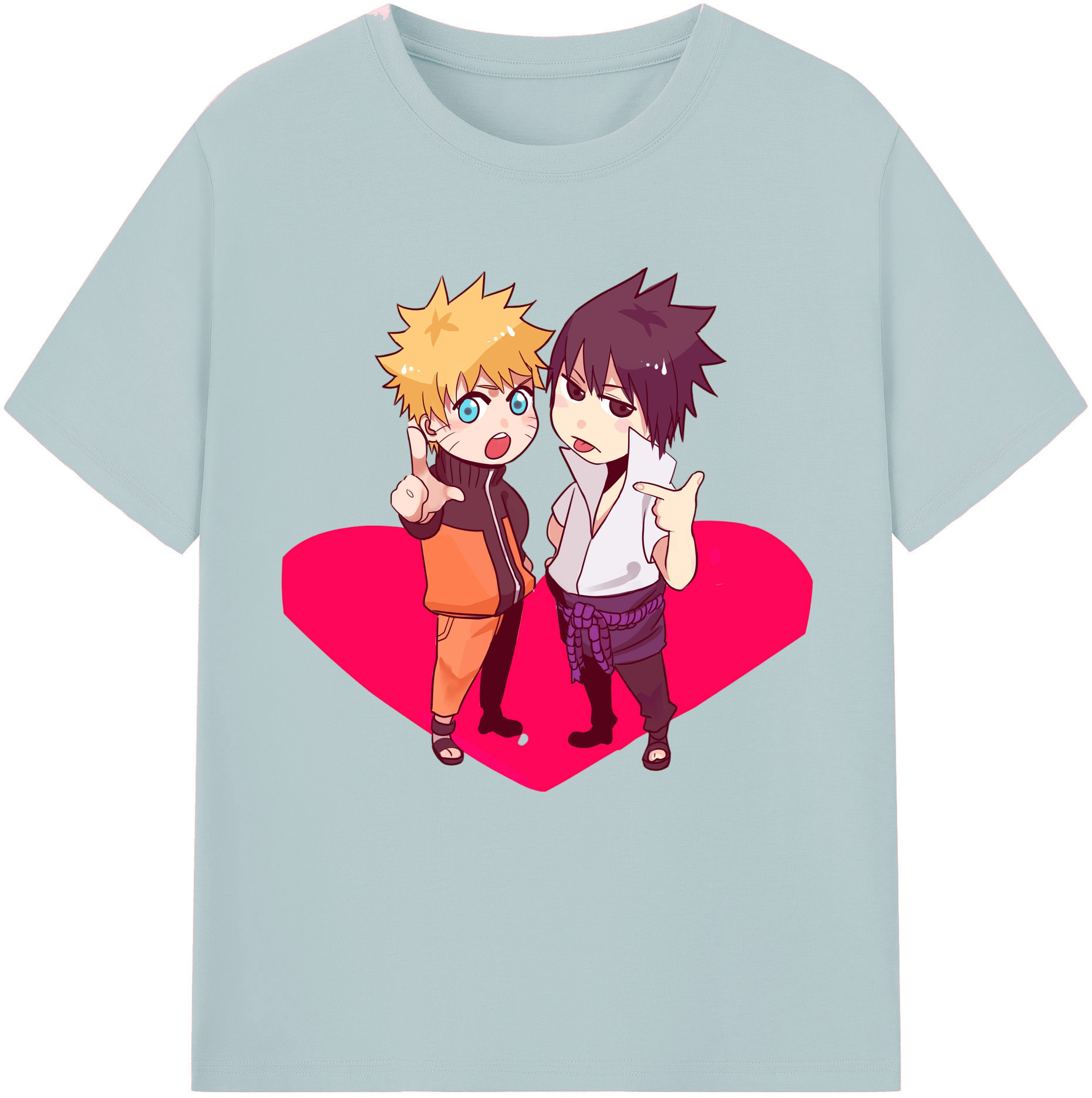 （画像用） NARUTO -ナルト- うずまき ナルト Uzumaki Naruto 綿100％半袖Tシャツ（フロントプリント）